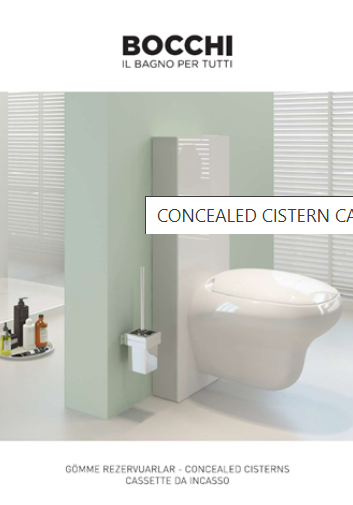 CONCEALED CISTERN CATALOG